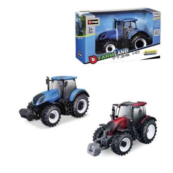 1/32 BBURAGO FARM TRACTOR ASST 
