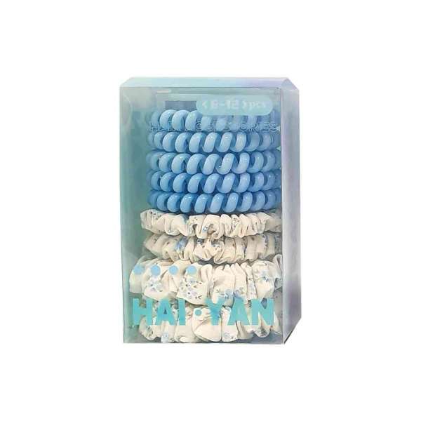 GUMICE ZA KOSU SET PASTEL 