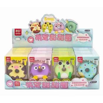 GUMICA ZA BRISANJE SET DONUTS ASST 