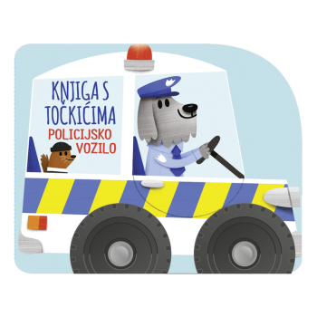 KNJIGA SA TOCKICIMA - POLICIJSKO VOZILO 