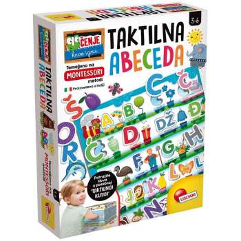 MONTESSORI PLUS - TAKTILNA ABECEDA 