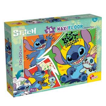 LIS: DISNEY PUZZLE DF MAXI FLOOR 24 LILO & STITCH 