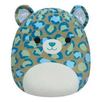 SQU: SQUISHMALLOWS 30CM - TAMNOZELENI LEOPARD ENOS 