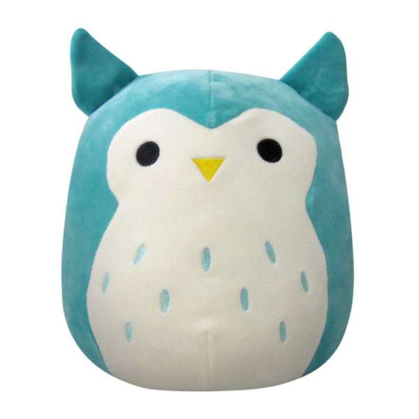 SQU: SQUISHMALLOWS 30CM - PLAVOZELENA SOVA WINSTON