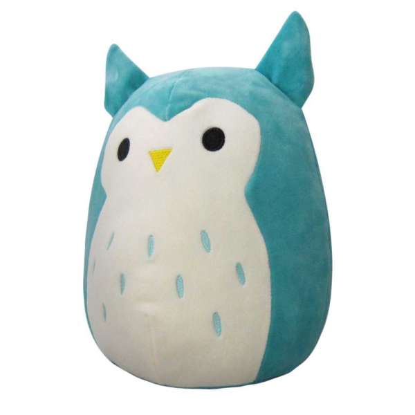 SQU: SQUISHMALLOWS 30CM - PLAVOZELENA SOVA WINSTON