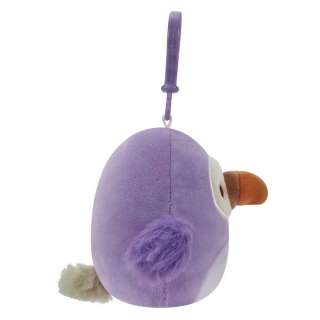 SQU: SQUISHMALLOWS CLIP-ON 9CM - LJUBICASTA PTICA DODO NEHA