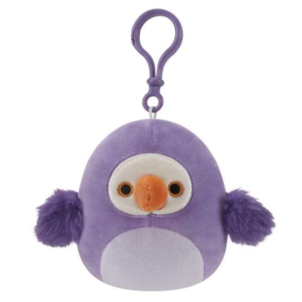 SQU: SQUISHMALLOWS CLIP-ON 9CM - LJUBICASTA PTICA DODO NEHA