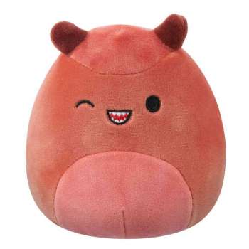 SQU:SQUISHMALLOWS 12 CM - ARMANDO - CRVENI CARNOTAURUS S KVRGAVOM GLAVOM 