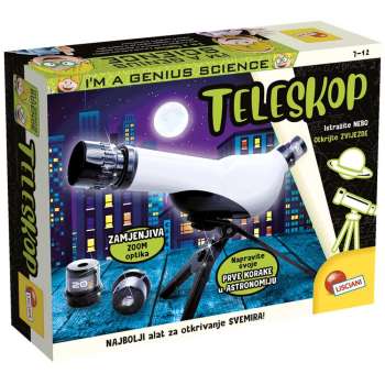 LISCIANI: EDUKATIVNI SET TELESKOP 
