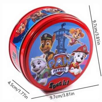 PAW PATROL KOLEKTIBILNE ZNACKE+INTERAKTIVNE KARTICE 