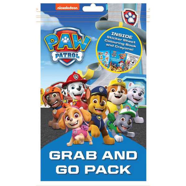 Paw Patrol Mini bojanka s bojicama i naljepnicama 