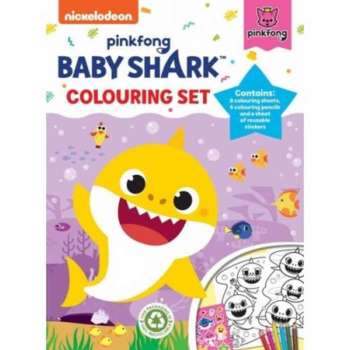 BABY SHARK SET ZA BOJANJE 