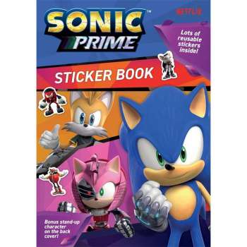 SONIC PRIME KNJIGA S NALJEPNICAMA 