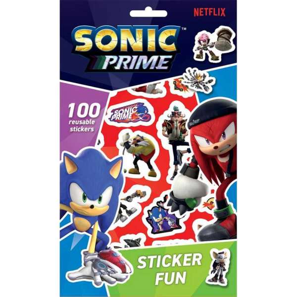 SONIC PRIME ZABAVA S NALJEPNICAMA 