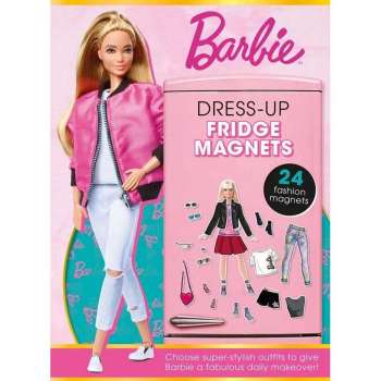 ALG: BARBIE DERSS-UP MAGNETI ZA FRIZIDER 