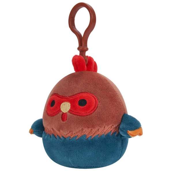 SQU: SQUISHMALLOWS 9CM-CRVENO PLAVI PIJETAO REED