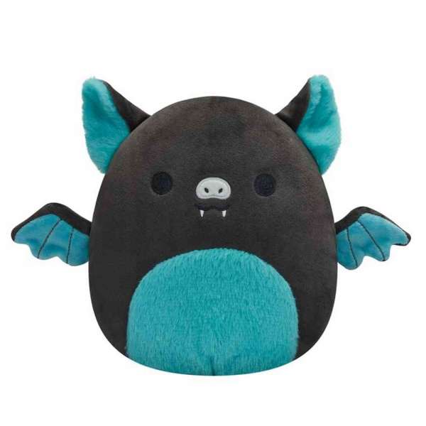 SQUISHMALLOWS 20 CM - PLAVOZELENO CRNI SISMIS ALDOUS 