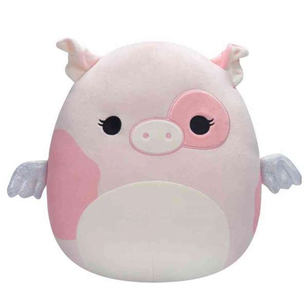 SQUISHMALLOWS 30 CM - ROZA PJEGAVA SVINJA PEETY 