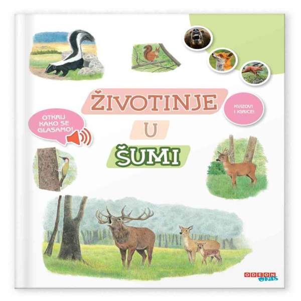 ZIVOTINJE U SUMI-ZVUCNA KNJIGA