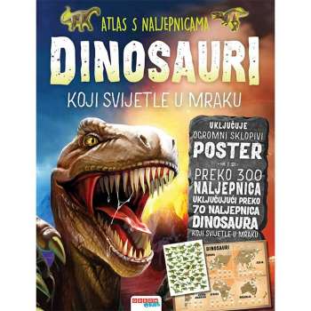 DINOSAURI - ATLAS S NALJEPNICAMA 