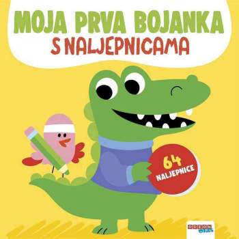 ODE: MOJA PRVA BOJANKA S NALJEPNICAMA (ZUTA) 