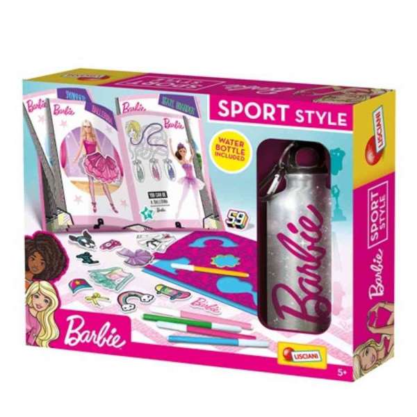 BARBIE SPORT STYLE SET SA BOCOM ZA VODU 