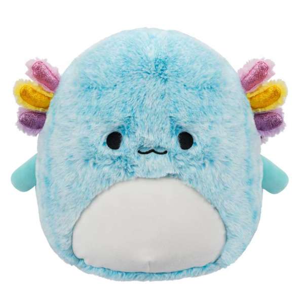 SQU: SQUISHMALLOWS FUZZAMALLOW 30CM - PLAVOZELENI AXOLOTL IRINA
