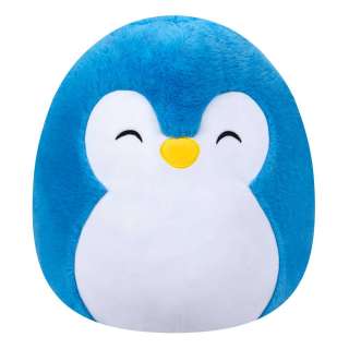 SQU: SQUISHMALLOWS FUZZAMALLOW 30CM - PLAVI PINGVIN PUFF