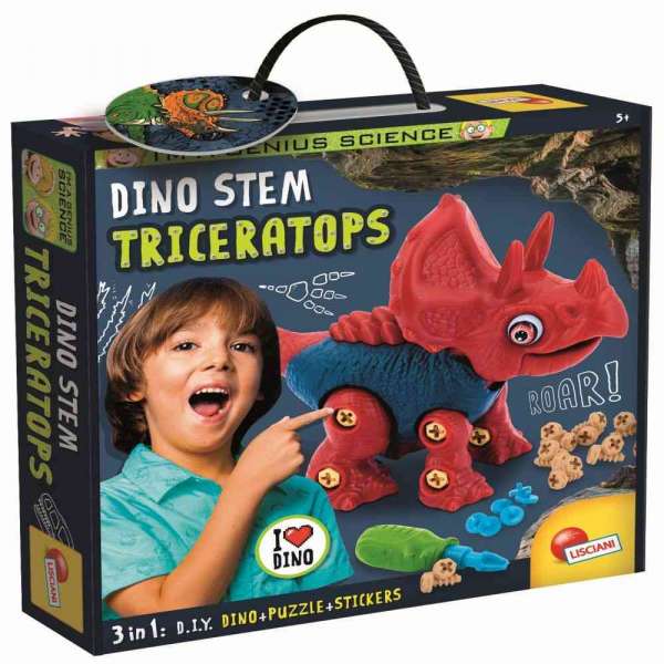 I'M GENIUS DINO STEM TRICERATOPS 