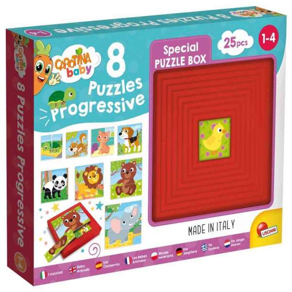 CAROTINA BABY 9 PROGRESIVNE PUZZLE - PSICI 