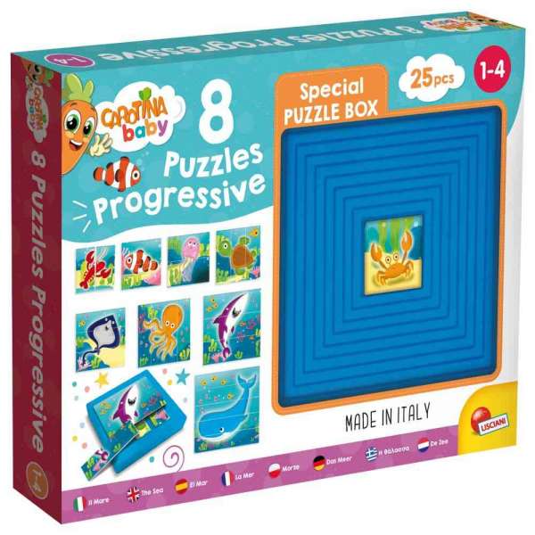 CAROTINA BABY 9 PROGRESIVNE PUZZLE - MORE 