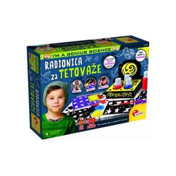 MALI GENIJE KREATIVNI SET RADIONICA ZA TETOVAZE 