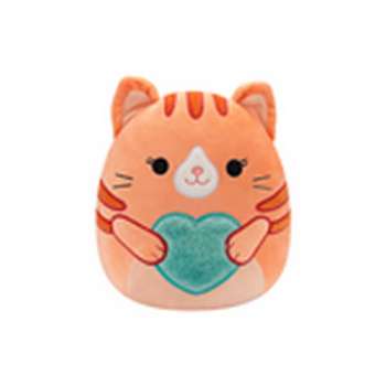 SQU: SQUISHMALLOWS 20 CM - GIGI - NARANCASTA TABBY MACKA S PAHULJASTIM SRCEM 