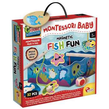 MONTESSORI DRVENA FISH FUN 