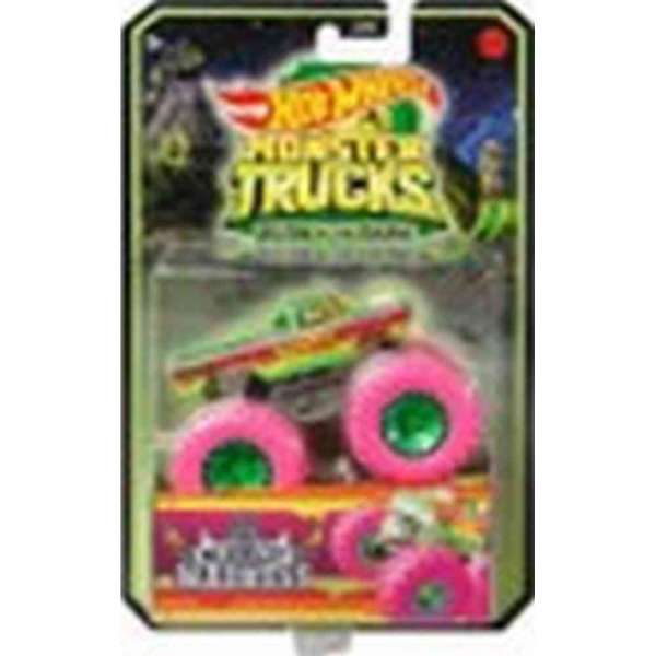 HW MONSTER TRUCKS 1:64 + HW GLOW IN THE DARK 