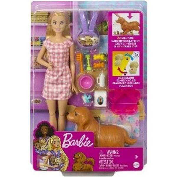 BARBIE SET PSICI I LUTKA 