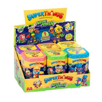 SUPERTHINGS NEON POWER - DISPLAY 6X6  KAZOOM KIDS (V.1) 