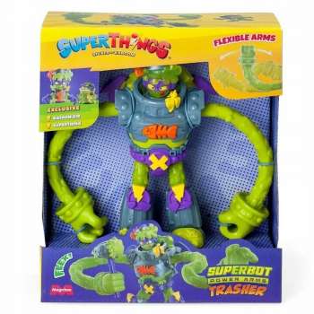SUPERTHING S - PLAYSET 1X6  SUPERBOT TRASHER NEW 