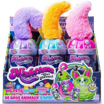 MISFITTENS PLISANE MACKE SORT. 