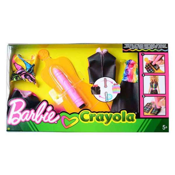 BARBIE CRAYOLA DIY DIZAJNER 