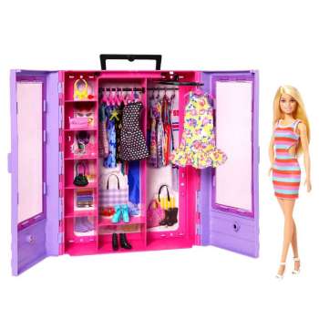 BARBIE SET - VELIKI ORMAR SA LUTKOM 
