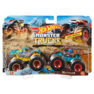 HW MONSTER TRUCKS 1:64 2 PAK