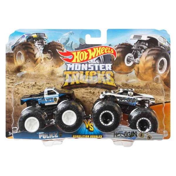 HW MONSTER TRUCKS 1:64 2 PAK