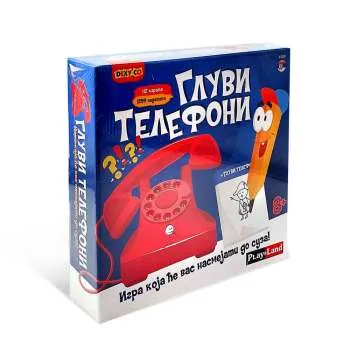 PL250 PLAY LAND GLUHI TELEFONI DRUŠTVENA IGRA 
