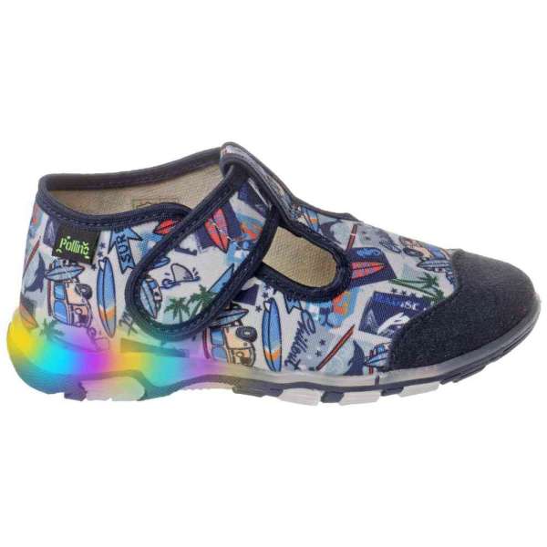 POLLINO PATOFNA SURFING BLUE