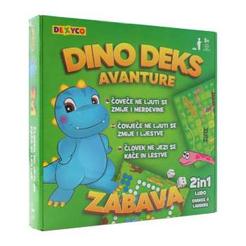 DINO DEKS AVANTURE DRUŠTVENA IGRA 