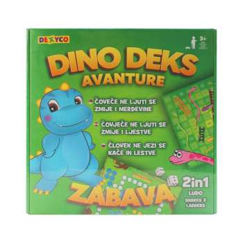 DINO DEKS AVANTURE DRUŠTVENA IGRA 