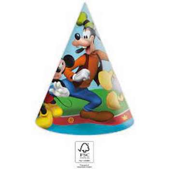 MICKEY MOUSE ROCK PARTY KAPA 6 KOM 