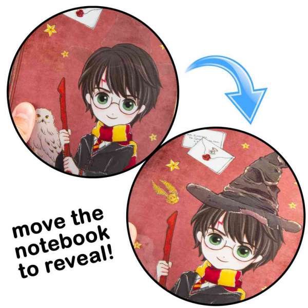 RMS920015 HARRY POTTER MAGIČNI DNEVNIK SET