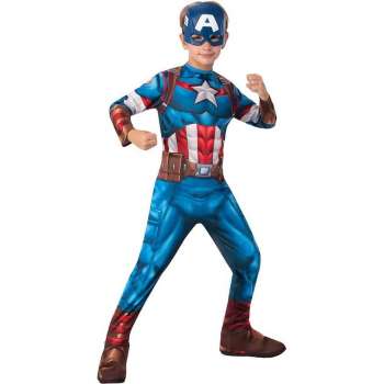 RUBIES KOSTIM CLASSIC CAPTAIN AMERICA 10-12 GOD 